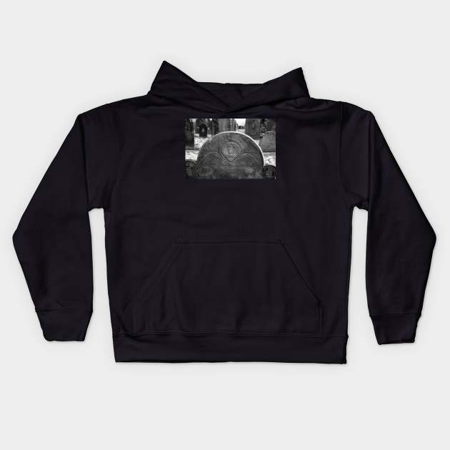 Gravestone Kids Hoodie by Rob Johnson Photography